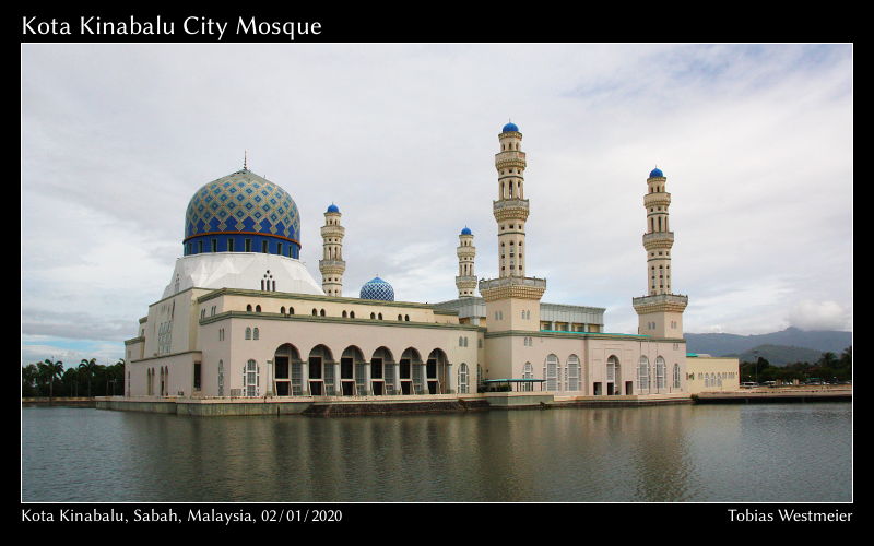 Kota Kinabalu City Mosque, Kota Kinabalu, Sabah, Malaysia