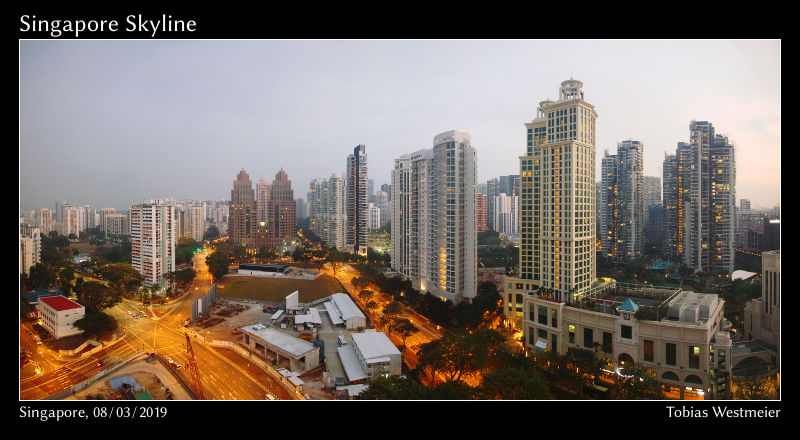 Skyline of Singapore