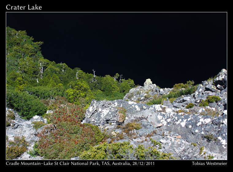 Crater Lake, Cradle Mountain–Lake St Clair National Park, Tasmania