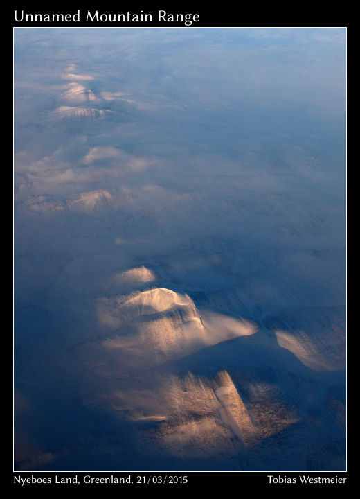 Unnamed Mountain Range, Nyeboes Land, Greenland