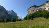 Lauterbrunnen Valley, Lauterbrunnen, BE, Switzerland