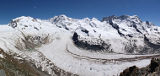 Monte Rosa and Gorner Glacier